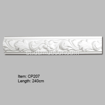 Polyurethane Carved Panel Molding e tummeng